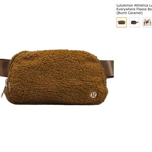 LuluLemon Fleece Belt Bag